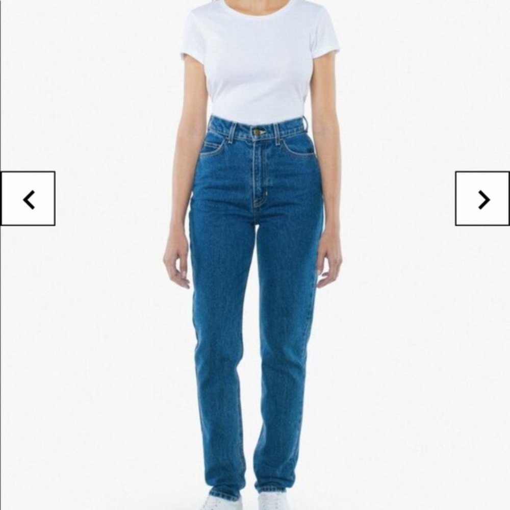 American Apparel Women's High-Waist Jean